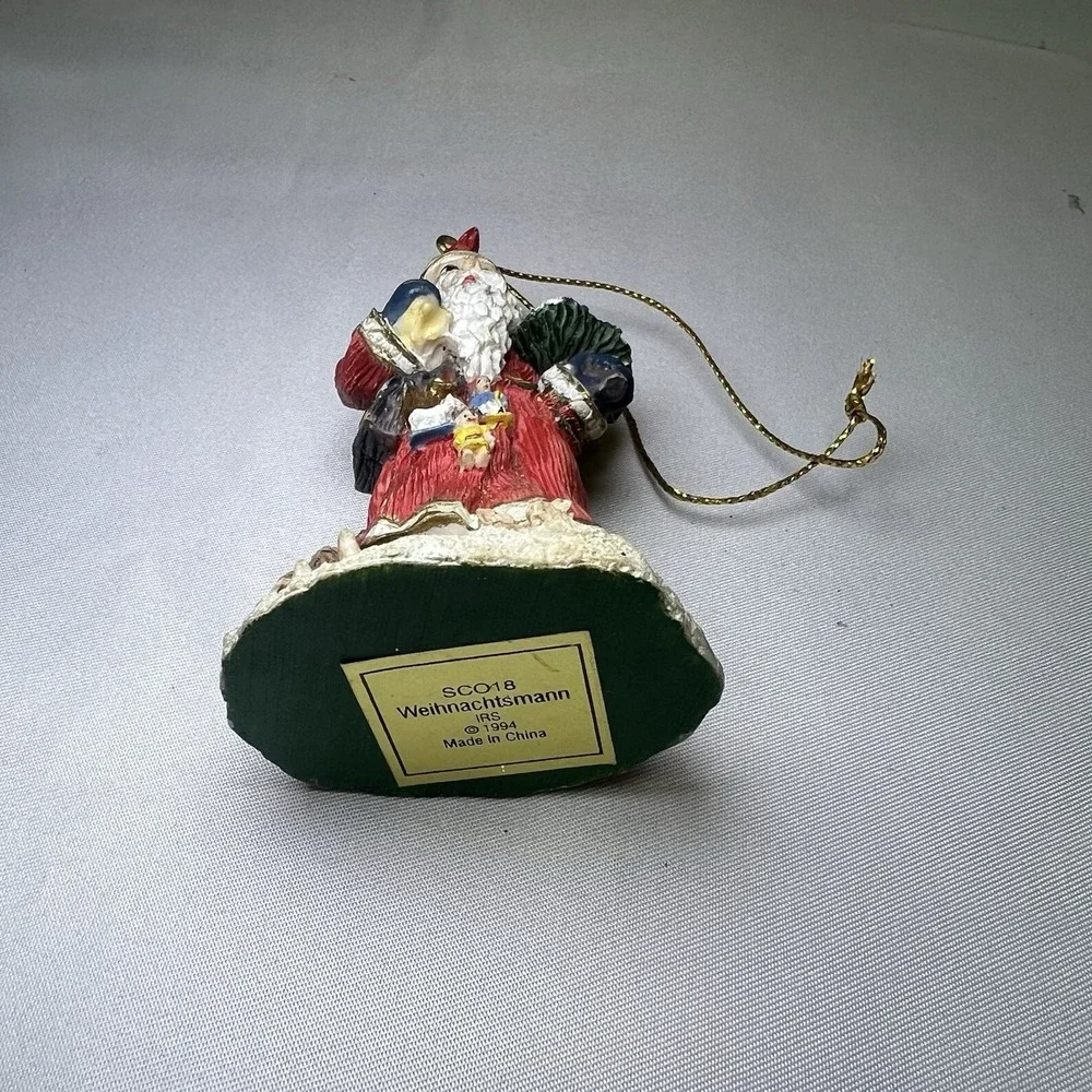 Lot of 5 Vintage 1990s World‎ International Santa Claus Christmas Collection
